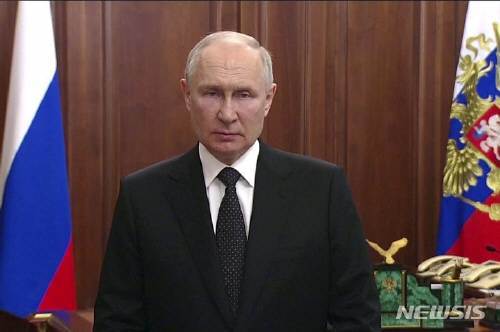 블라디미르 푸틴 러시아 대통령 (모스크바=AP/뉴시스)