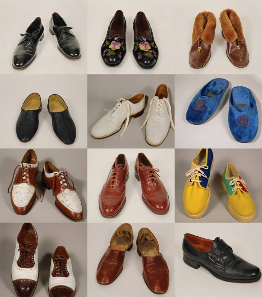 해리 트루먼 대통령의 신발 컬렉션. 해리 트루먼 대통령 도서관 홈페이지