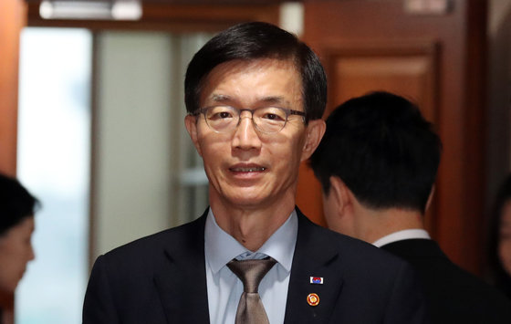 방문규 국무조정실장이 29일 오전 서울 종로구 세종대로 정부서울청사에서 열린 국정현안관계장관회의에 참석하고 있다. 2023.6.29/뉴스1