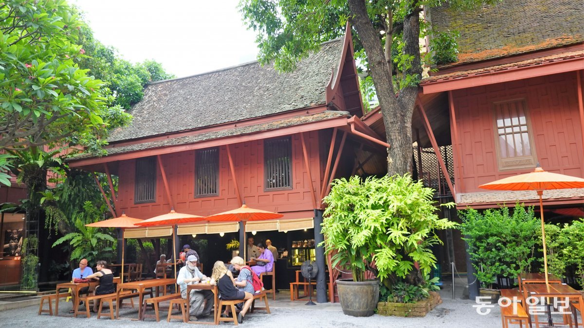 태국의 전통 건축 양식을 따라 지어진  짐 톰프슨 하우스 뮤지엄. 안영배 기자