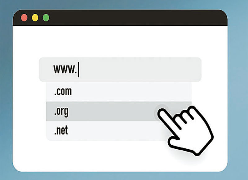 ‘도메인’은 우리가 인터넷에서 사용하는 주소다. ‘IP 주소’도 있지만 이는 여러 자리의 숫자로 이뤄져 매번 입력하기도, 
기억하기도 어렵기 때문에 좀 더 쉬운 도메인 주소를 쓴다. 도메인 주소에 쓰이는 ‘.com’은 ‘기업 등 상업적 사이트’, 
‘.kr’은 ‘한국’, ‘.net’은 ‘네트워크 서비스 제공자’ 등을 나타낸다.