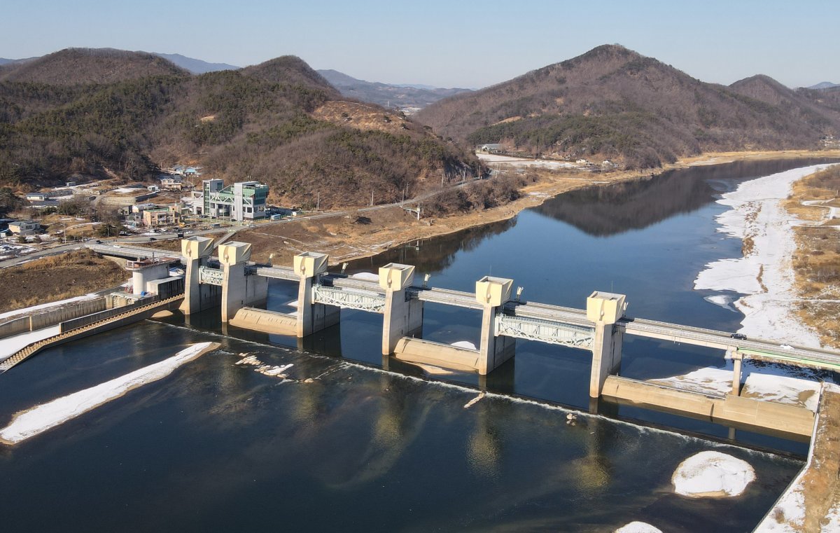 충남 공주보. 뉴스1