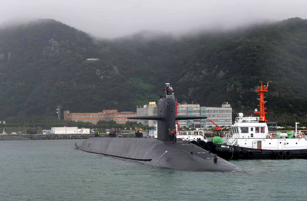 미국 해군 오하이오급 전략핵잠수함 켄터키. (미 해군 제공) 2023.7.19/뉴스1