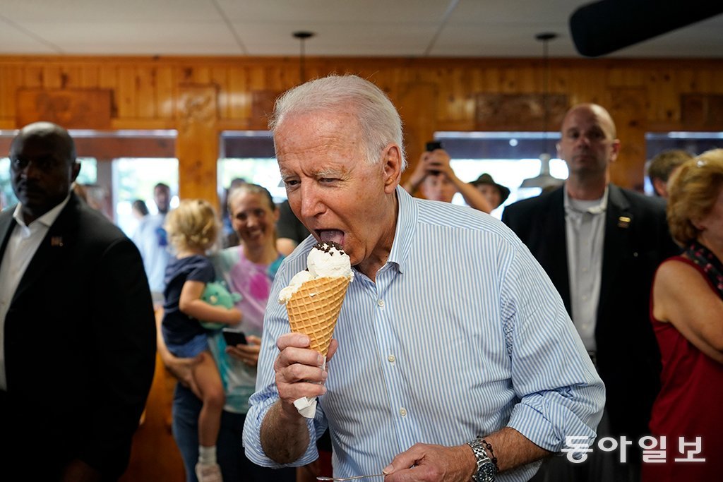 치통 때문에 치과 치료를 받은 조 바이든 대통령. 치통은 아이스크림 때문으로 추정된다. 백악관 홈페이지