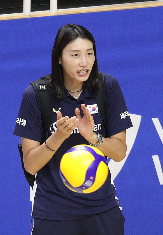 ???? ?? ????? ????? ???? 27? ?? ?? ??? ?????????? ?? ??????(FIVB) ?????????(VNL) ???? ????? ????? ???? ???? ???? ??. 2023.6.27/??1 ? News1