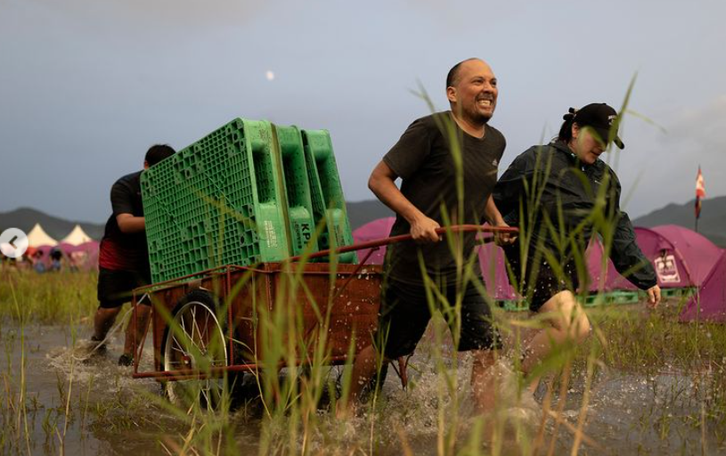 벨기에 잼버리 대표단 공식 SNS 인스타그램 갈무리