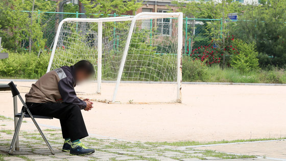 한 초등학교 학교 보안관. (사진은 기사 내용과 무관함) / 뉴스1