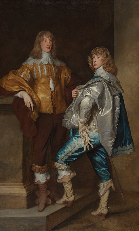 안토니 반 다이크, ‘존 스튜어트와 버나드 스튜어트 형제’, 1638년경. 영국 내셔널갤러리 소장. 사진 출처 내셔널갤러리