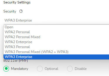 기업용 수준의 고급 보안 기술인 WPA3-Enterprise 모드를 지원한다 / 출처=IT동아