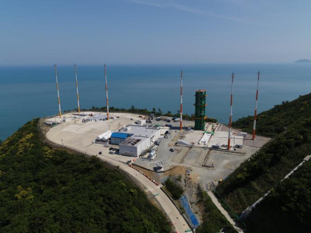 전남 고흥군 민간발사장은 나로우주센터 발사장 주변에 2031년까지 조성될 예정이다. 고흥군 제공