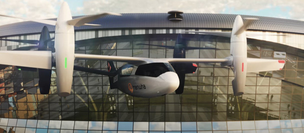 한화시스템이 개발 중인 UAM 기체 ‘버터플라이’ / 출처=한화시스템