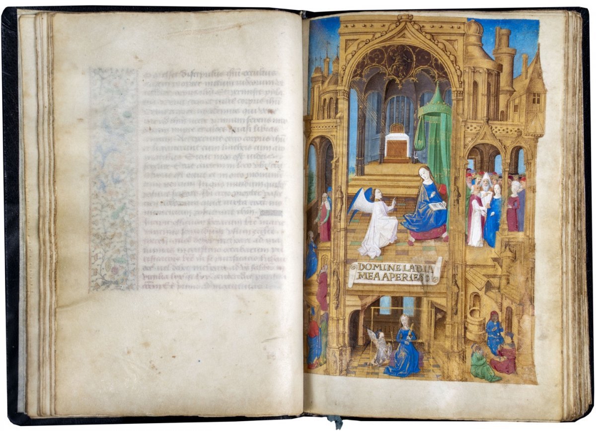 ‘기욤 몰레의 기도서’ (Book of Hours·1480∼1490년). 레장뤼미뉘르 제공