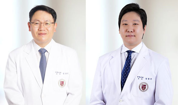 김상민 교수(왼쪽)와 남윤진 교수