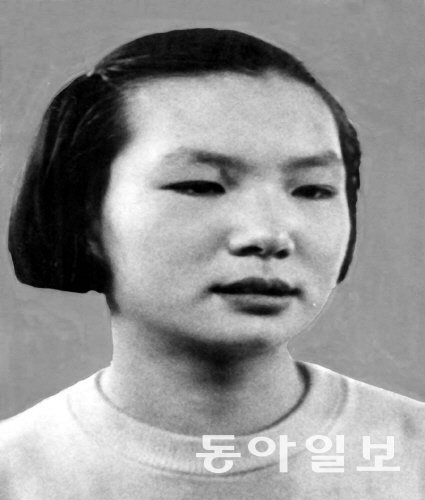 박찬숙 감독의 숭의여중 시절의 모습. 1974년 국가대표 상비군에 뽑힌 그는 이듬해 최연소 국가대표로 선발됐다. 동아일보 DB