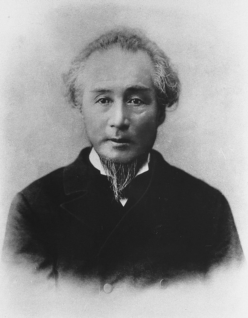 가쓰 가이슈(1823∼1899년)의 얼굴 사진. 사진 출처 위키피디아