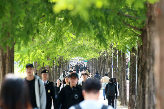 한 대학 캠퍼스의 모습. (사진은 기사 내용과 무관함) / 뉴스1