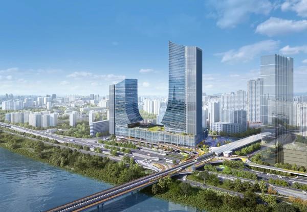 서울시가 2025년 착공하는 ‘동서울터미널 재개발 사업’ 조감도. 서울시 제공
