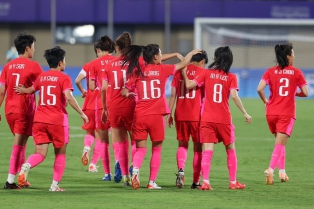 미얀마를 꺾은 여자 축구대표팀 (대한축구협회 제공)