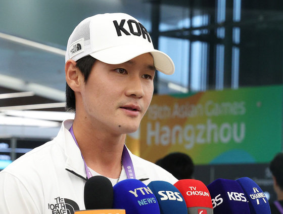 2022 항저우 아시안게임에 출전하는 테니스 권순우 ⓒ News1