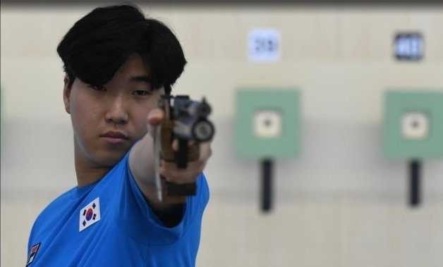 남자 사격 국가대표 이원호. 대한사격연맹 제공