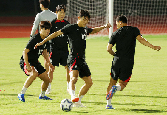 아시안게임 축구대표팀 맏형 박진섭. /뉴스1