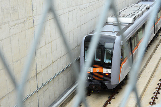 인천 서구 인천도시철도 전동차/뉴스1