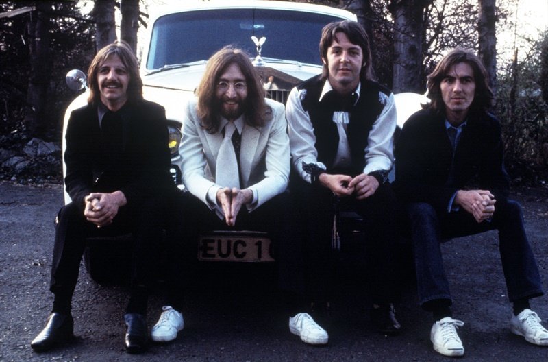 밴드 비틀스의 멤버 링고 스타, 존 레넌, 폴 매카트니, 조지 해리슨(왼쪽부터). APPLE CORPS LTD 제공