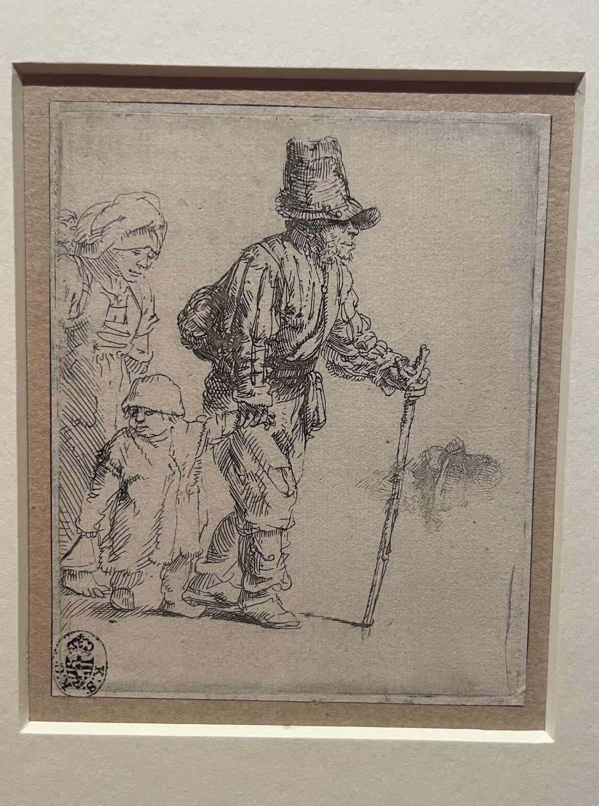 떠돌이 농부 가족. c. 1652년.