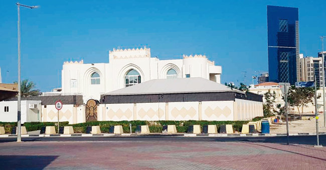 카타르 도하에 자리잡고 있는 탈레반의 정치사무소.