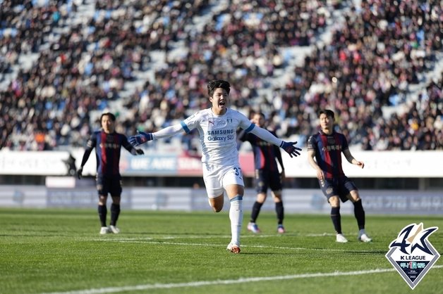 수원 삼성 김주찬 (한국프로축구연맹 제공)