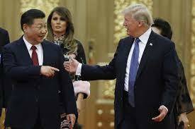 2018년 미중 정상 간 무역협상에서 ‘90일 휴전’에 합의한 도널드 트럼프 대통령과 시진핑 중국 국가주석. 백악관 홈페이지