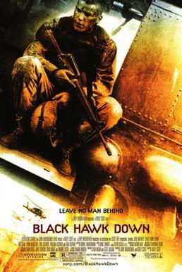 2001년 영화 ‘블랙 호크 다운’ 개봉 포스터, 위키피디아