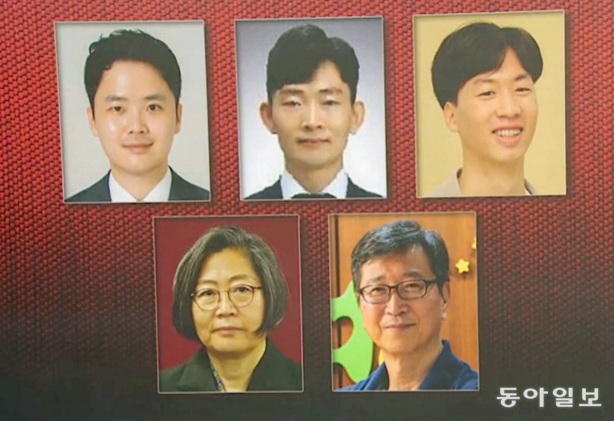 국민의힘 인재영입위원회는 지난 8일 하정훈 원장, 이수정 교수, 구자룡 변호사, 박충원 연구원, 윤도현 대표를 영입인재로 발표했다. 채널A 캡처.