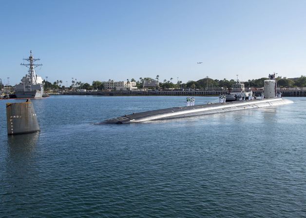 미국 해군의 버지니아급 핵잠수함 ‘미주리함’(SSN-780).(미 태평양 잠수함군)