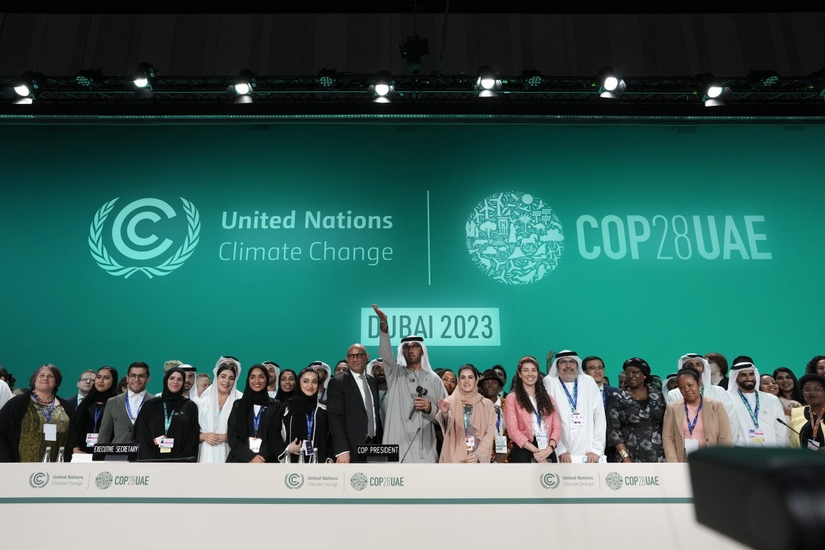 13일(현지시간) 아랍에미리트(UAE) 두바이에서 COP28 폐막 총회가 열리고 있다.