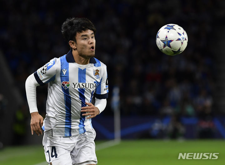 Japanese soccer player Takefusa Kubo ranked first in market value, with 4 Korean and 5 Japanese players in top 10