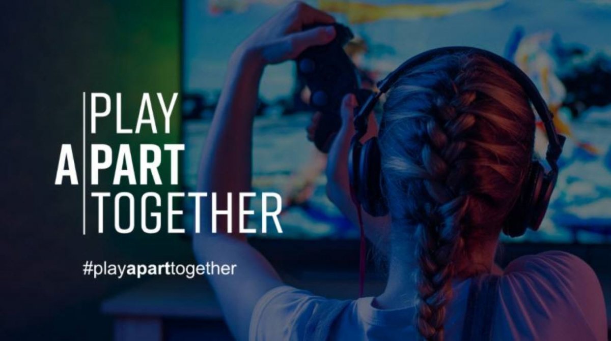 ‘PlayApartTogether’ 캠페인. 출처=게임동아