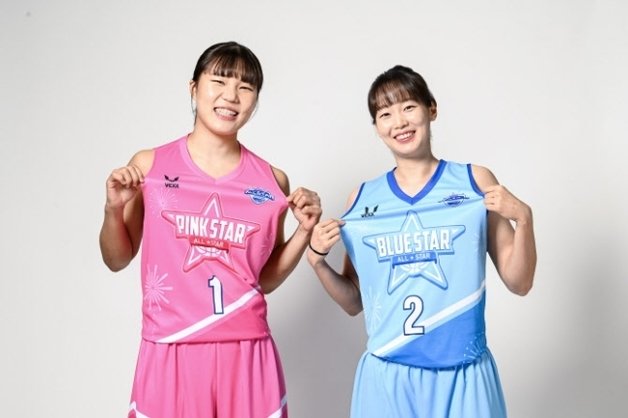 여자프로농구 올스타 팬투표 1, 2위를 차지한 박지현(왼쪽)과 신지현. (WKBL 제공)