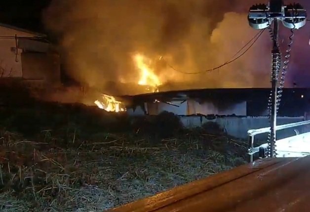 3일 오전 5시 50분경 전북 남원시 산동면의 한 단독주택에서 불이 났다. 전북소방본부 제공
