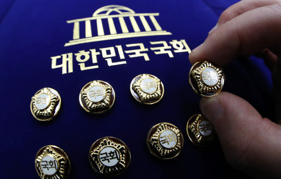 국회의원 배지 자료사진. 뉴스1 ⓒ News1