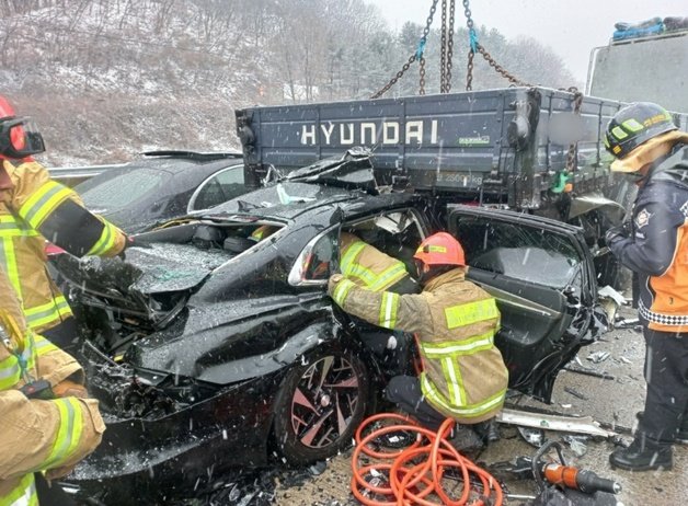 사고 현장 모습.(경기도소방재난본부 제공)