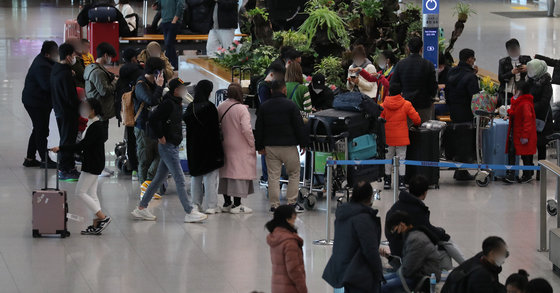 사진은 1일 오전 인천국제공항 제1여객터미널을 입국장. 2023.1.1/뉴스1 ⓒ News1