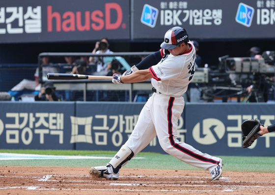 두산베어스 김재환 선수. 2023.9.10/뉴스1