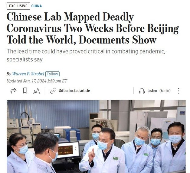 해당 기사 - WSJ 갈무리