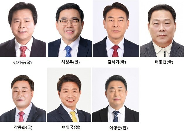 22대 총선 창원 성산구 선거구 출마 예상자들.