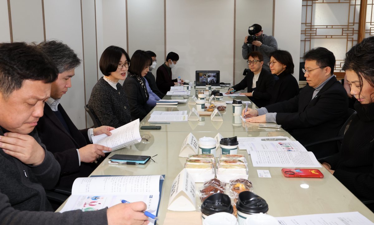 저출산고령사회위원회 제2차 데이터 기반 인구전략 자문회의 모습. 뉴시스