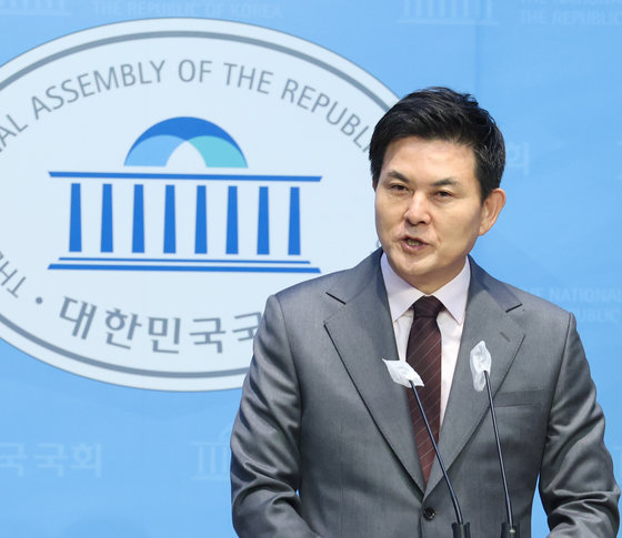 Kim Tae-ho Announces Candidacy for Yangsan in 22nd General Election Press Conference