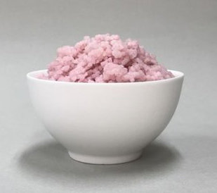 연세대 홍진기 교수팀이 쌀에 소의 줄기세포를 붙여 개발한 ‘쇠고기 쌀’. 연세대학교 제공