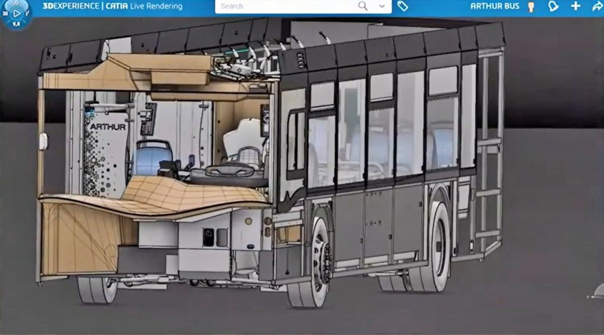 아서버스가 3D익스피리언스 웍스를 활용해 제품을 시뮬레이션 하는 모습 / 출처=IT동아