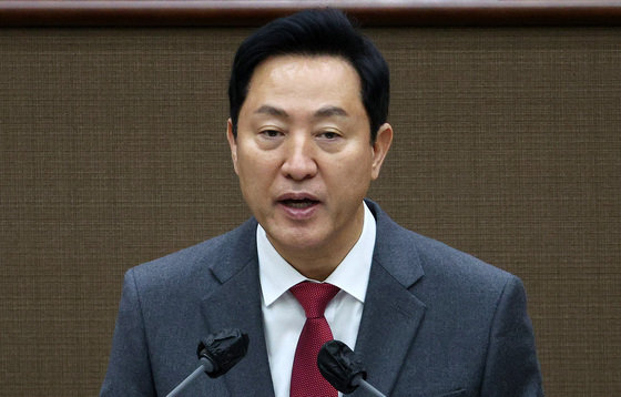 오세훈 서울시장. 2024.2.20. 뉴스1